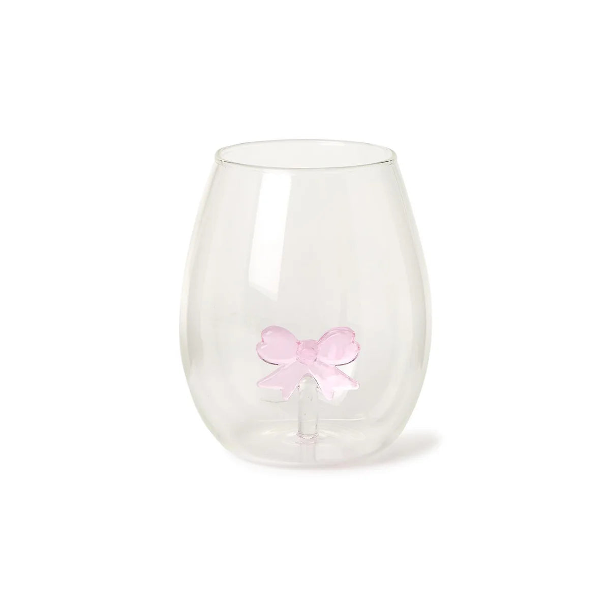 BOW STEMLESS WINE GLASS