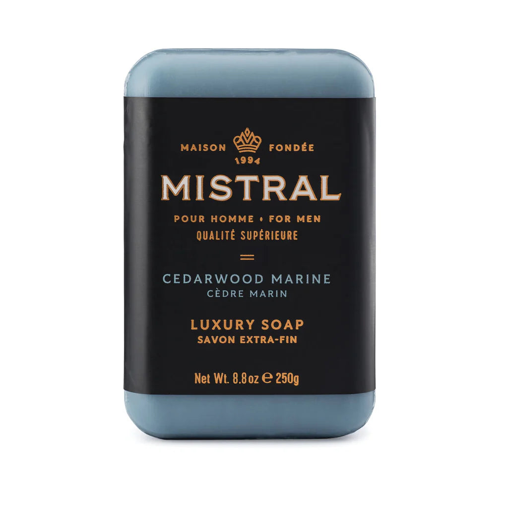 CEDARWOOD MARINE MEN'S BAR SOAP 250G