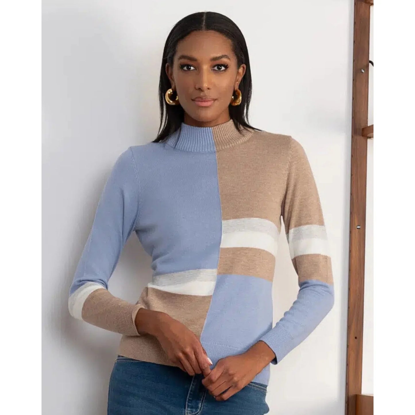 BLOCK SWEATER