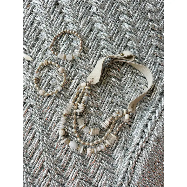 MARRAKECH NECKLACE | BLANC
