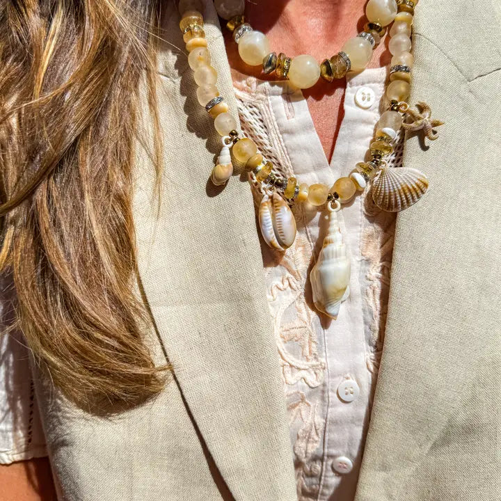 MIXED CLASSIC NECKLACE | GOLDEN HOUR