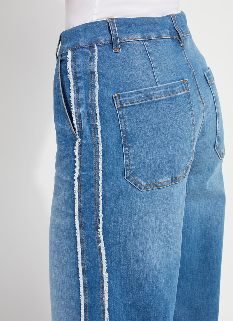 ANDIE FRINGE DETAIL PREMIUM DENIM