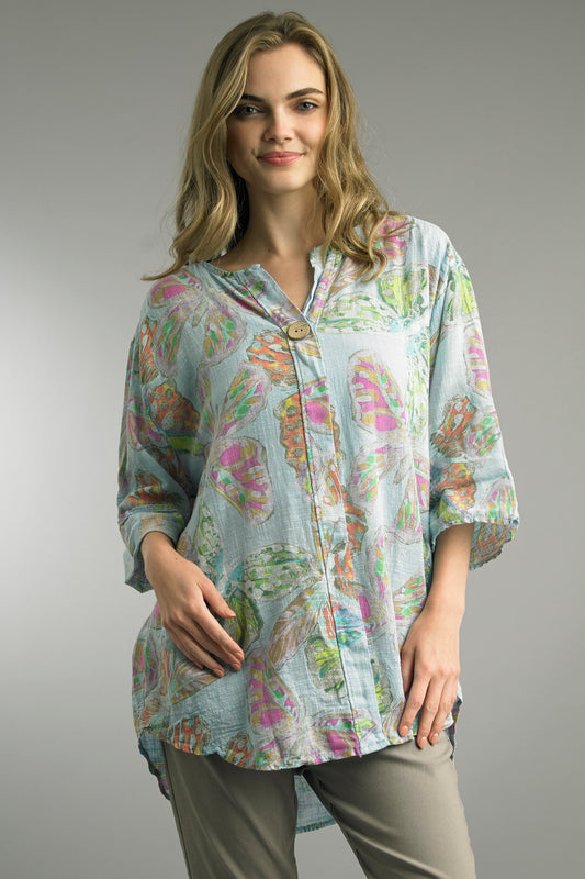 BUTTERFLY BREEZE ONE BUTTON TOP