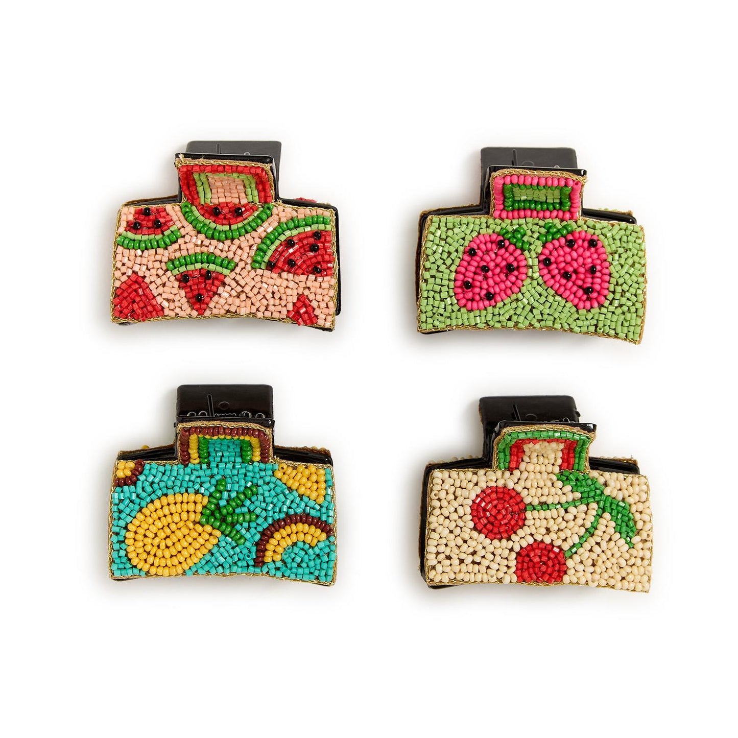 FRUITY CUTIES BEADED CLAW CLIPS
