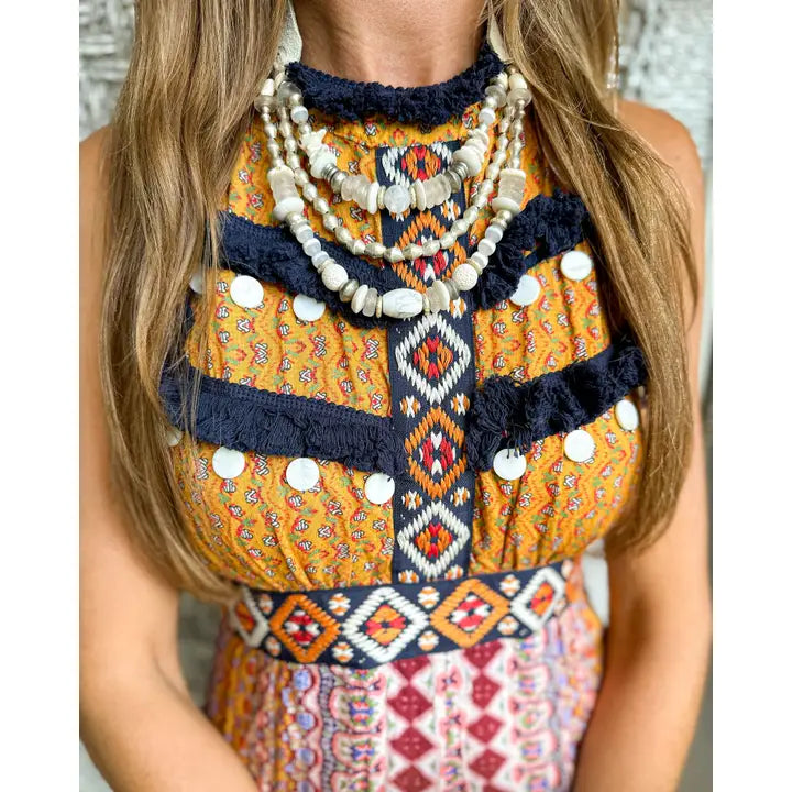 MARRAKECH NECKLACE | BLANC