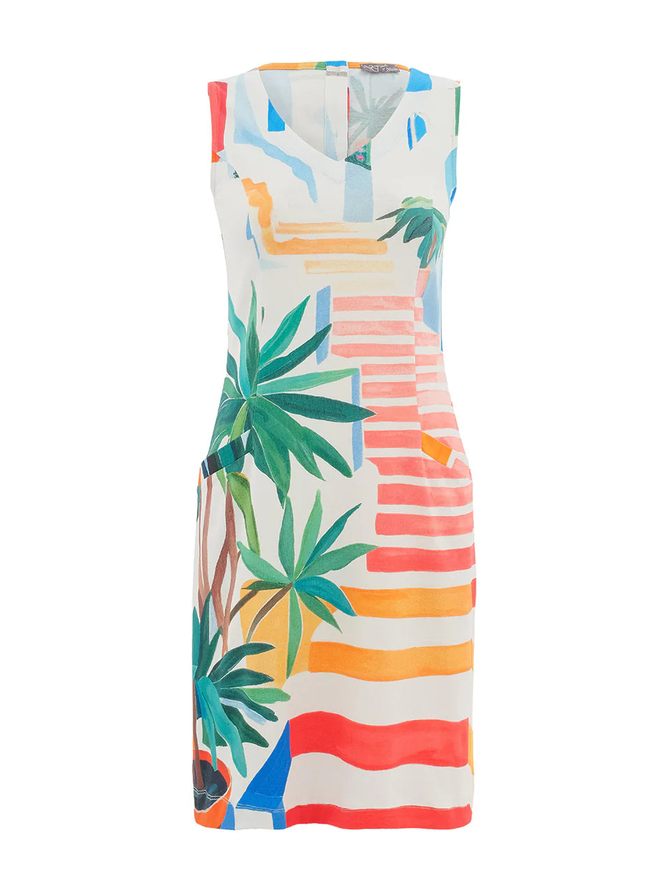 POTS ON THE STRAIRS DRESS