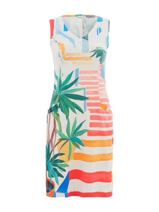POTS ON THE STRAIRS DRESS