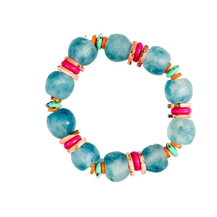 GLASS STACK BRACELET | TROPIC