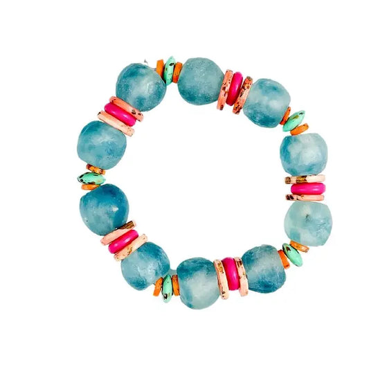 GLASS STACK BRACELET | TROPIC