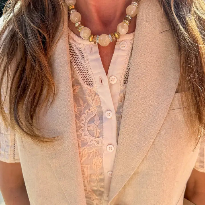 MIXED CLASSIC NECKLACE | GOLDEN HOUR