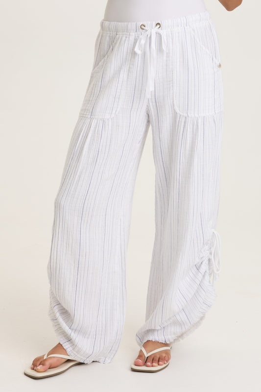 STRIPED MURIEL PANT