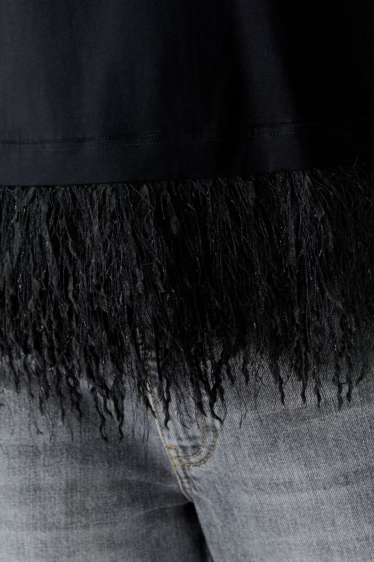 FRINGE T SHIRT
