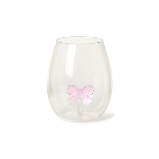 BOW STEMLESS WINE GLASS