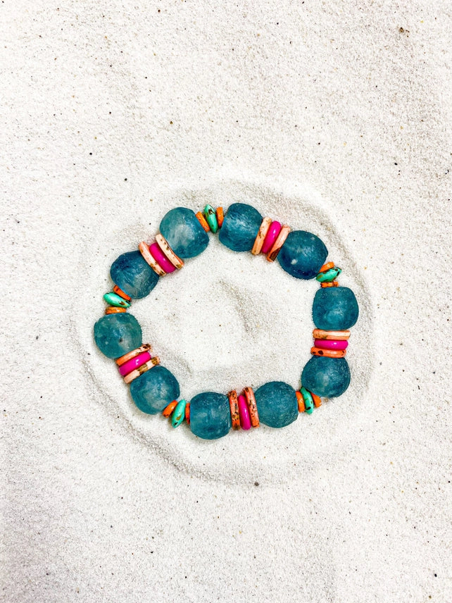 GLASS STACK BRACELET | TROPIC