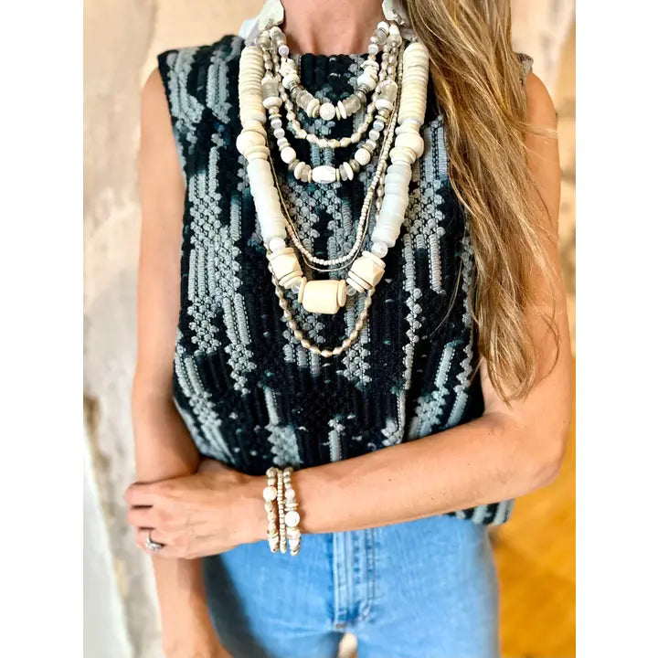 MARRAKECH NECKLACE | BLANC
