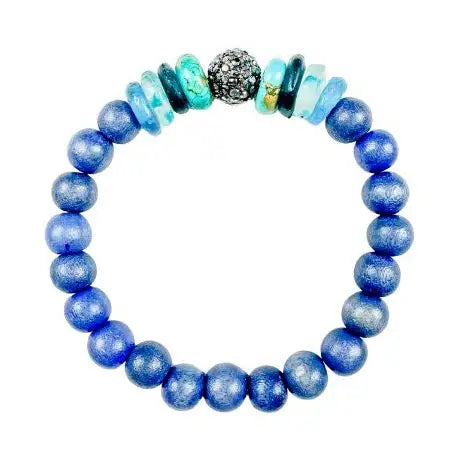 SINGLE STACK BRACELET | AZUL