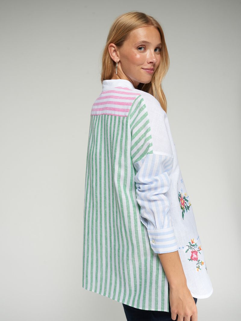 MULTI PRINTED BLOUSE