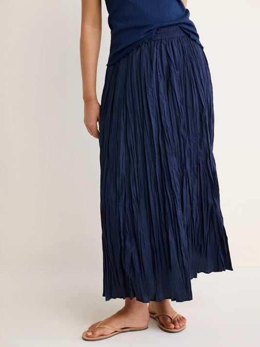 COTTON CRINKLE SKIRT
