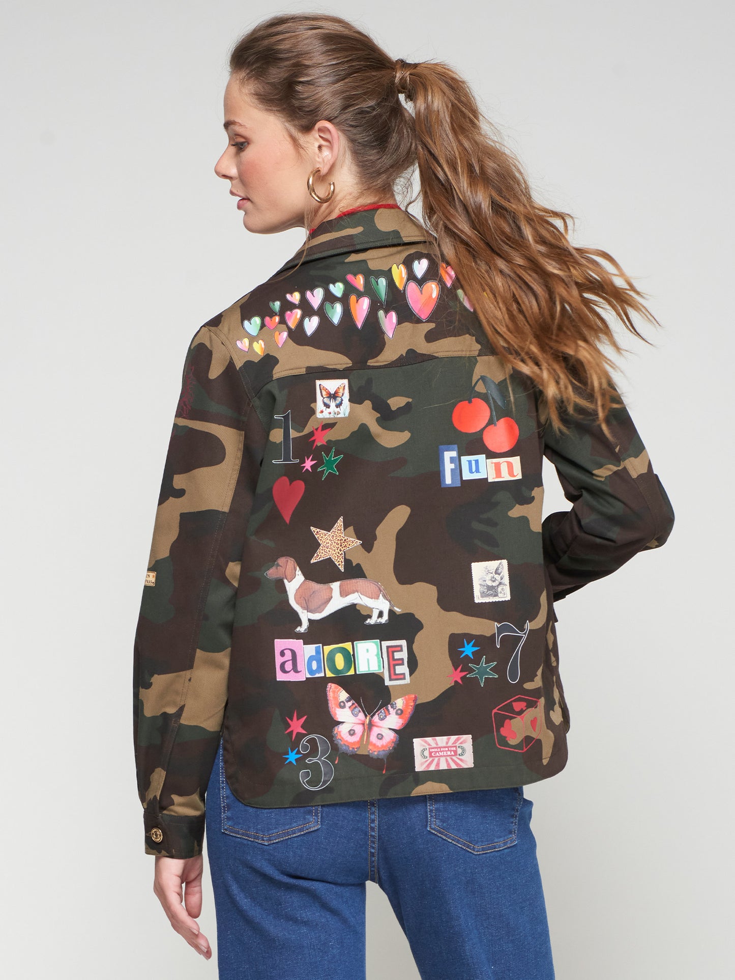CAMO PATCHES JACKET
