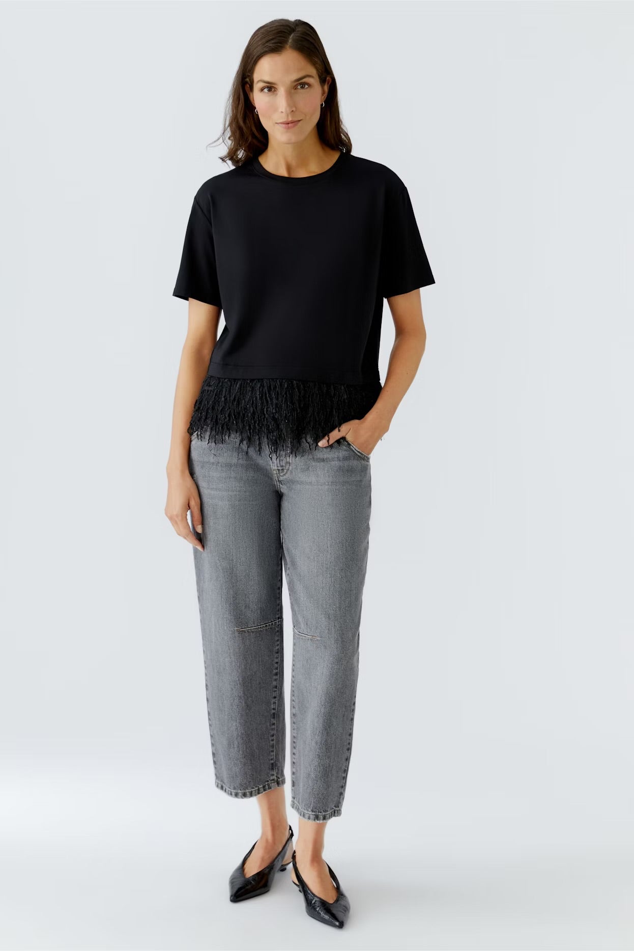FRINGE T SHIRT