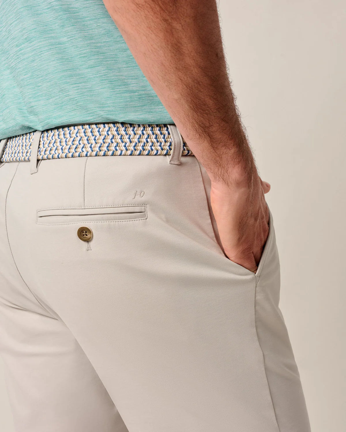 JUPITERS STRETCH COTTON PERFORMANCE SHORTS