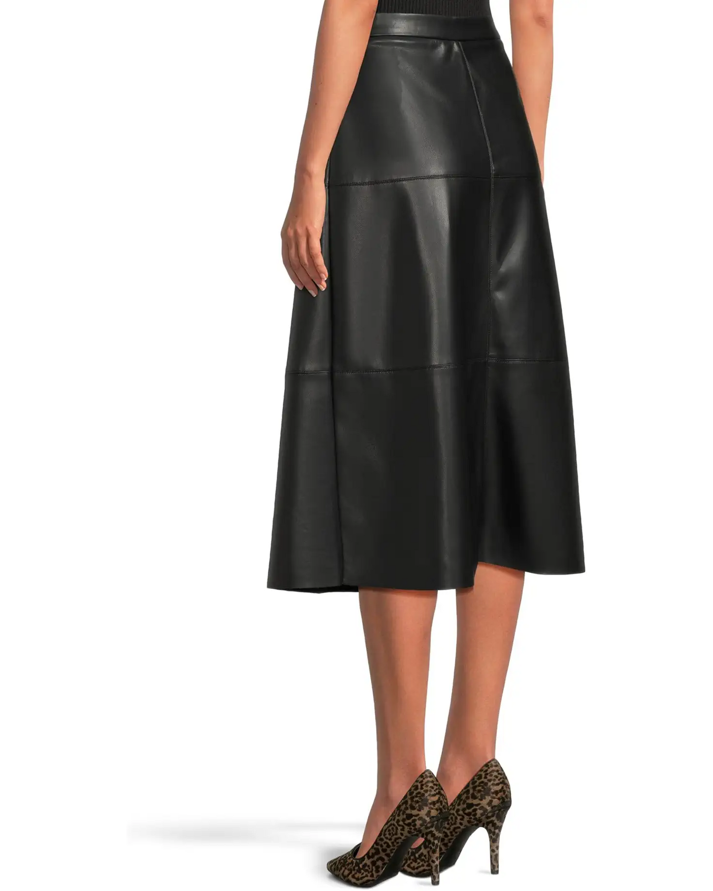 VEGAN LEATHER SKIRT
