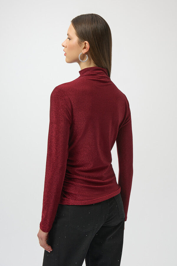 SPARKLE KNIT FITTED TOP