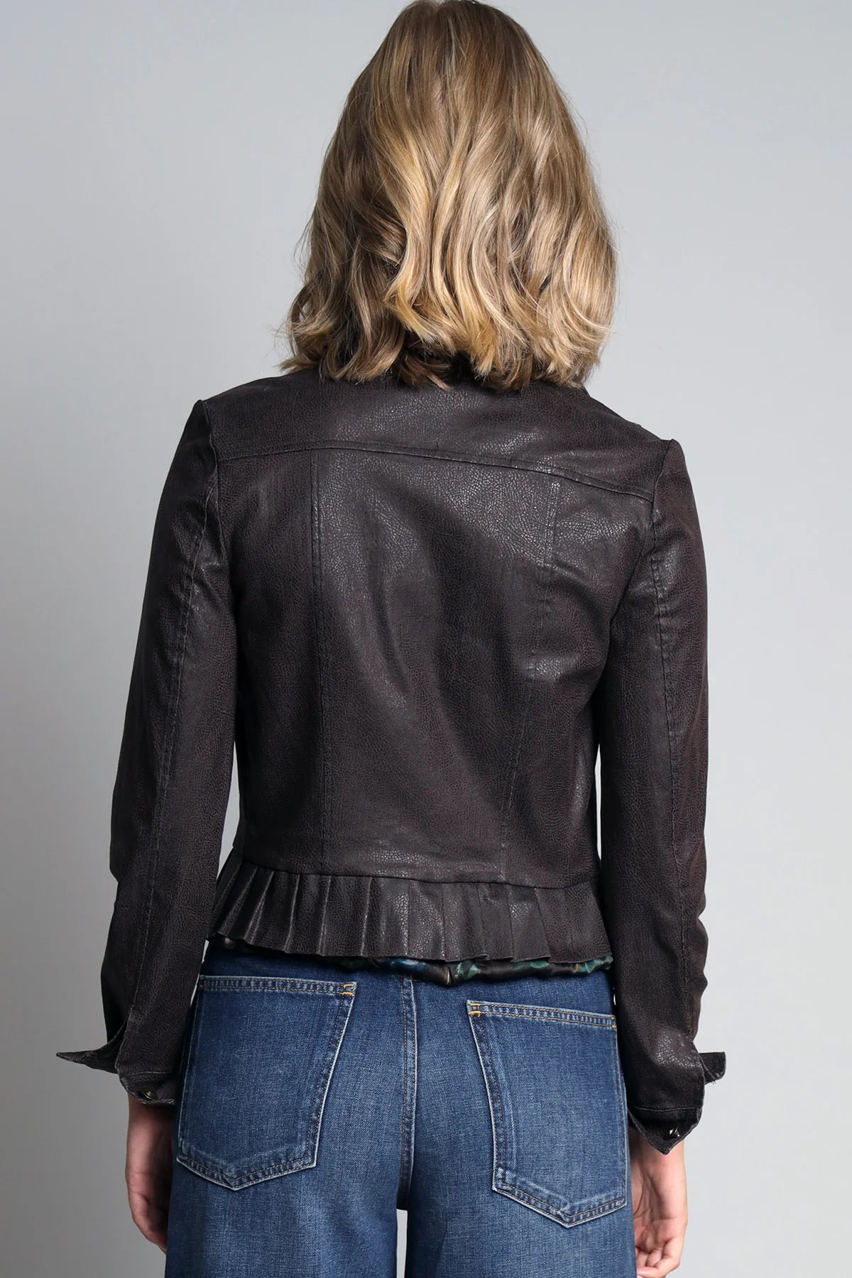 FOIL DENIM JACKET