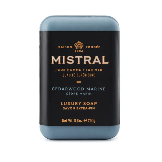CEDARWOOD MARINE MEN'S BAR SOAP 250G