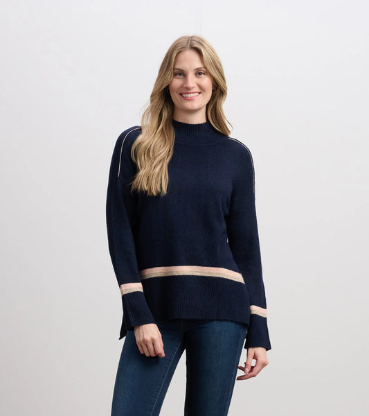 MOCK NECK SWEATER