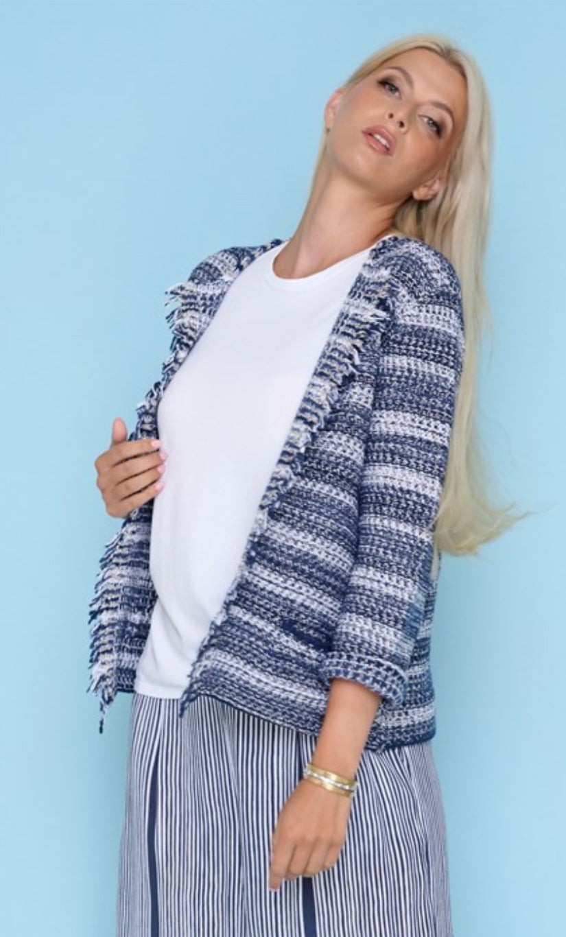 FRINGED SHORT JACKET