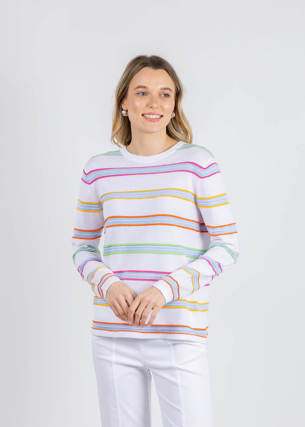 FRUIT STRIPE SWEATER