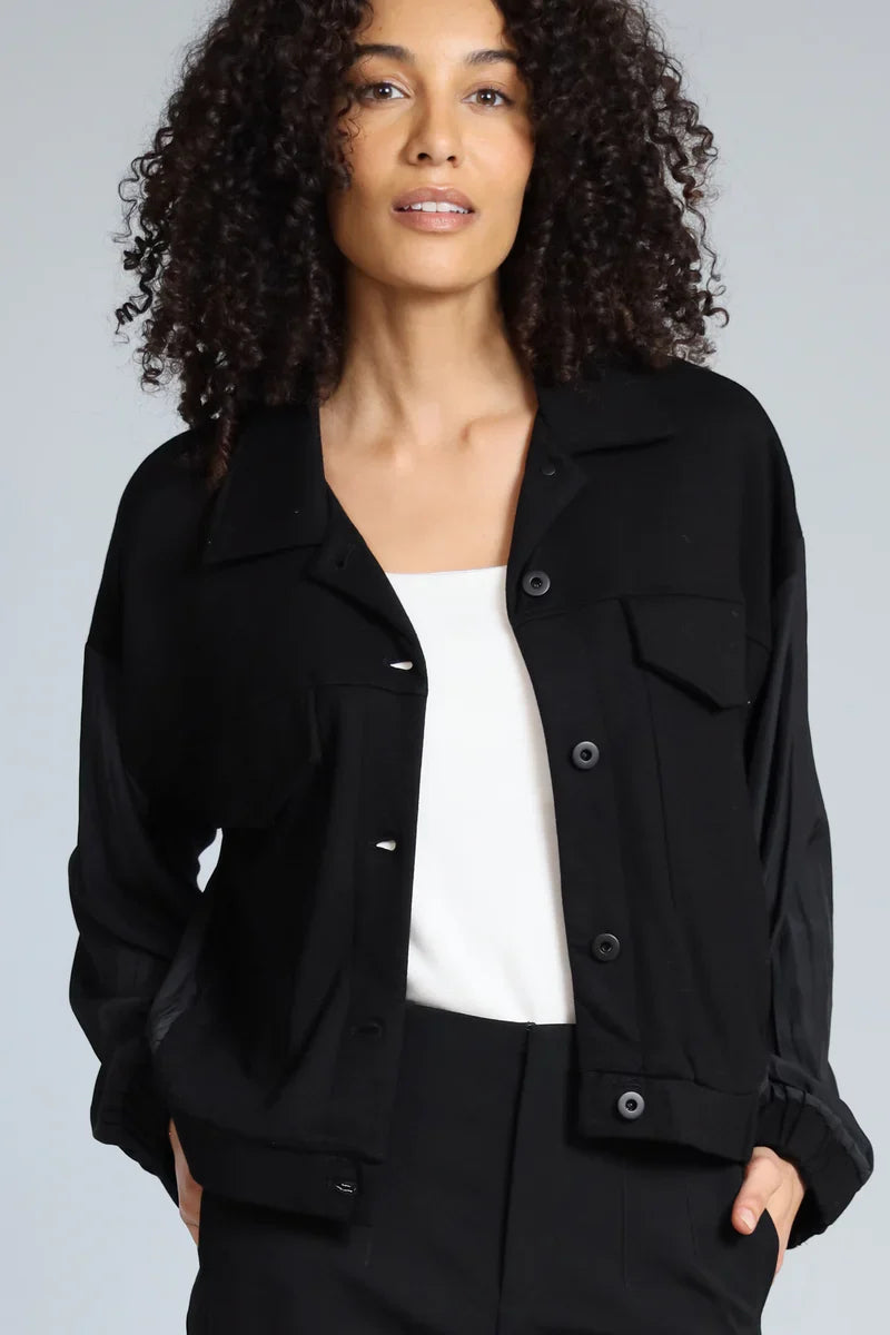 LUXE POINT HYBRID JEAN JACKET