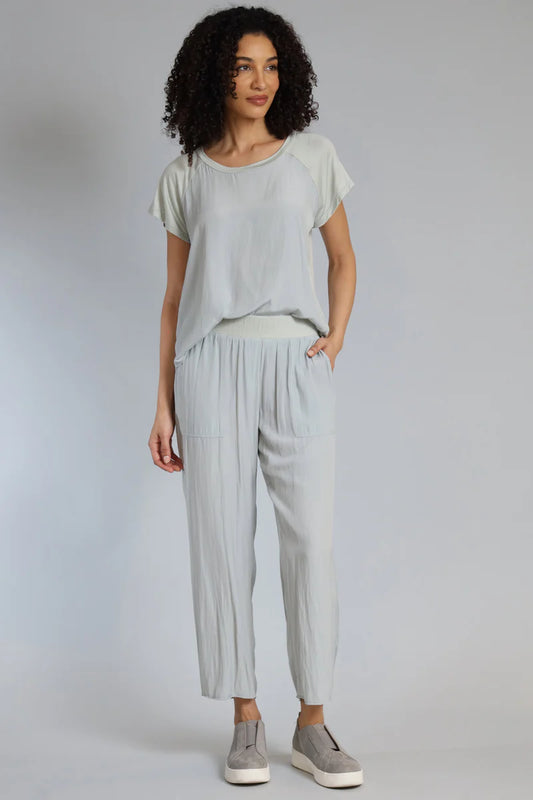 D-SATIN COMBO JOGGER