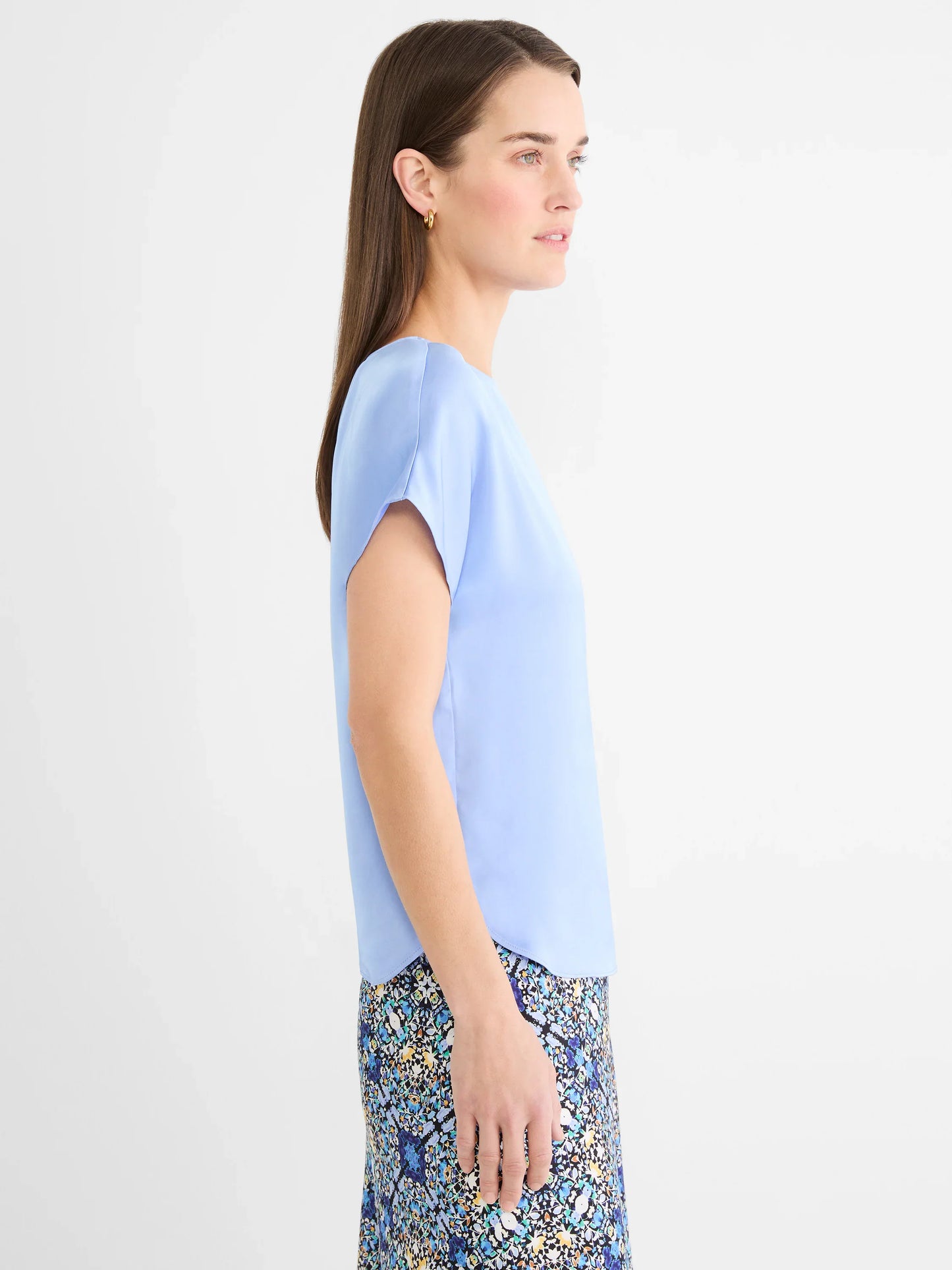 DAY GLOSS WOVEN TEE