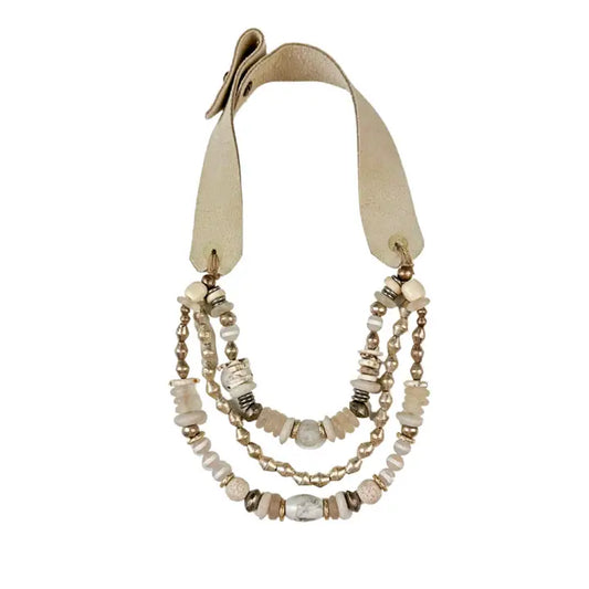 MARRAKECH NECKLACE | BLANC