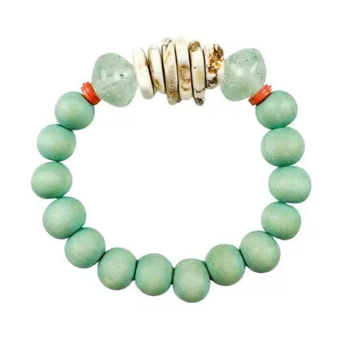 SINGLE STACK BRACELET | CORAL BAY