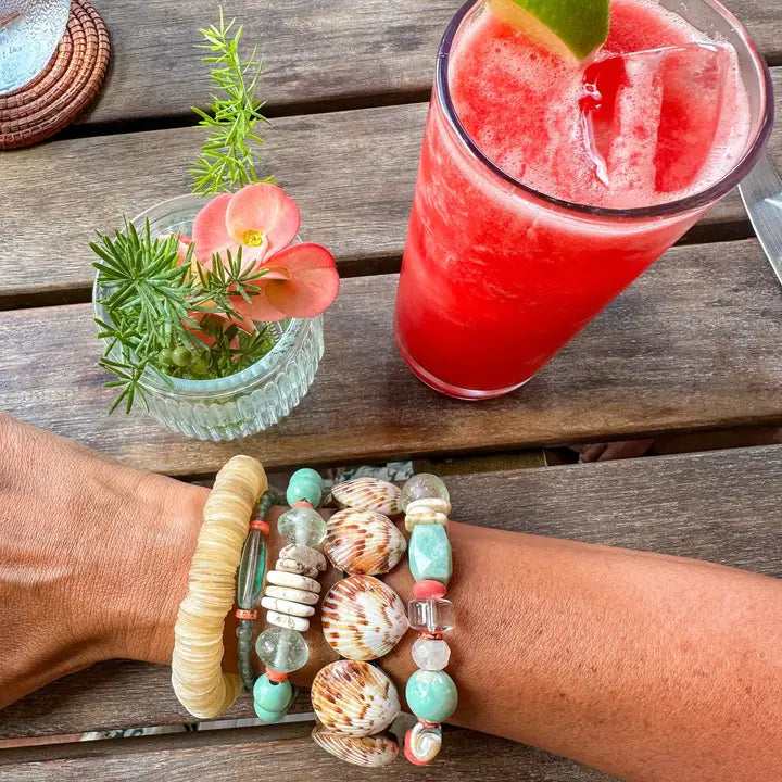 SINGLE STACK BRACELET | CORAL BAY