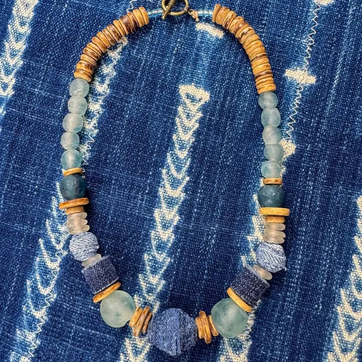 CLASSIC NECKLACE | DENIM