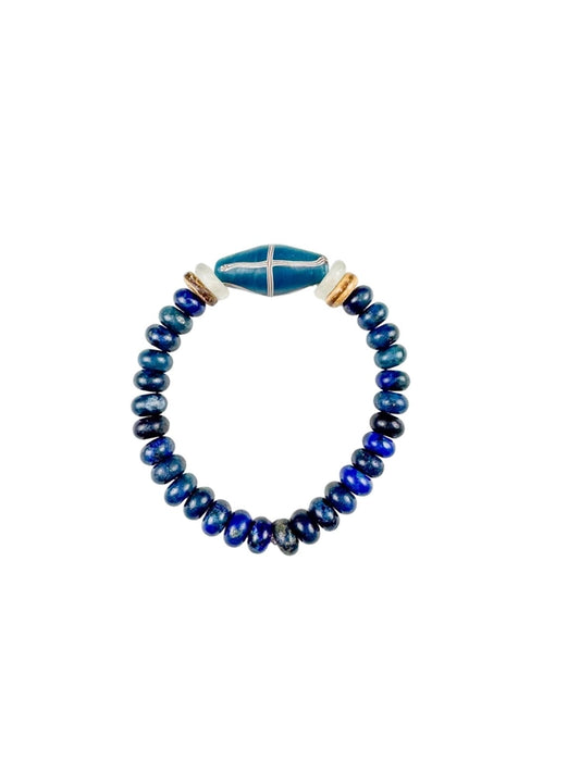 TRIBAL STACK BRACELET | DENIM