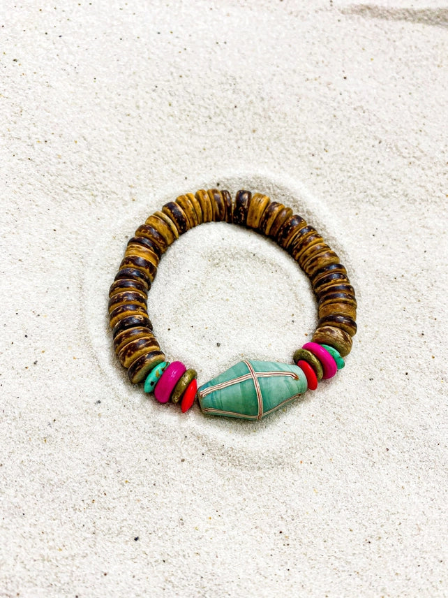 STACKED SINGLE BRACELET | TROPIC