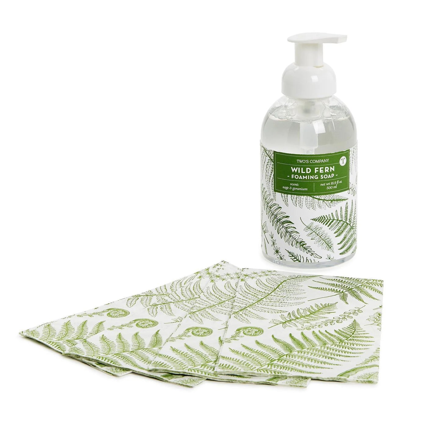 FERN SOAP WITH GUEST TOWEL