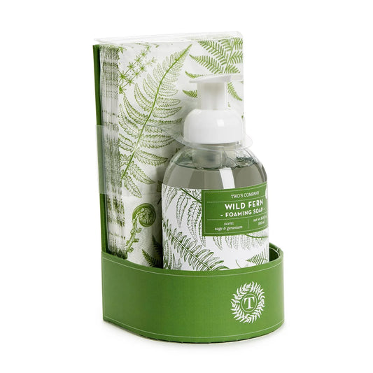 FERN SOAP WITH GUEST TOWEL