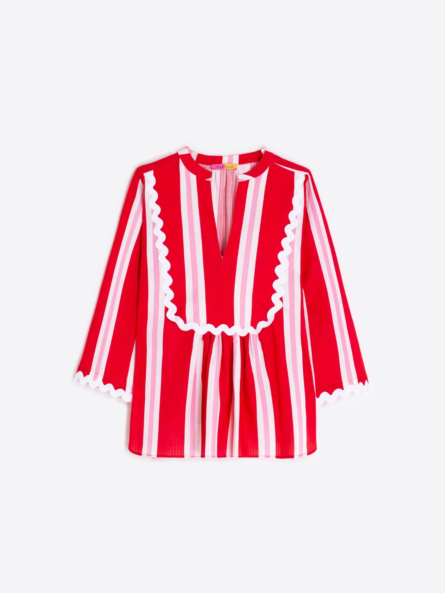 STRIPED SEERSUCKER SHIRT