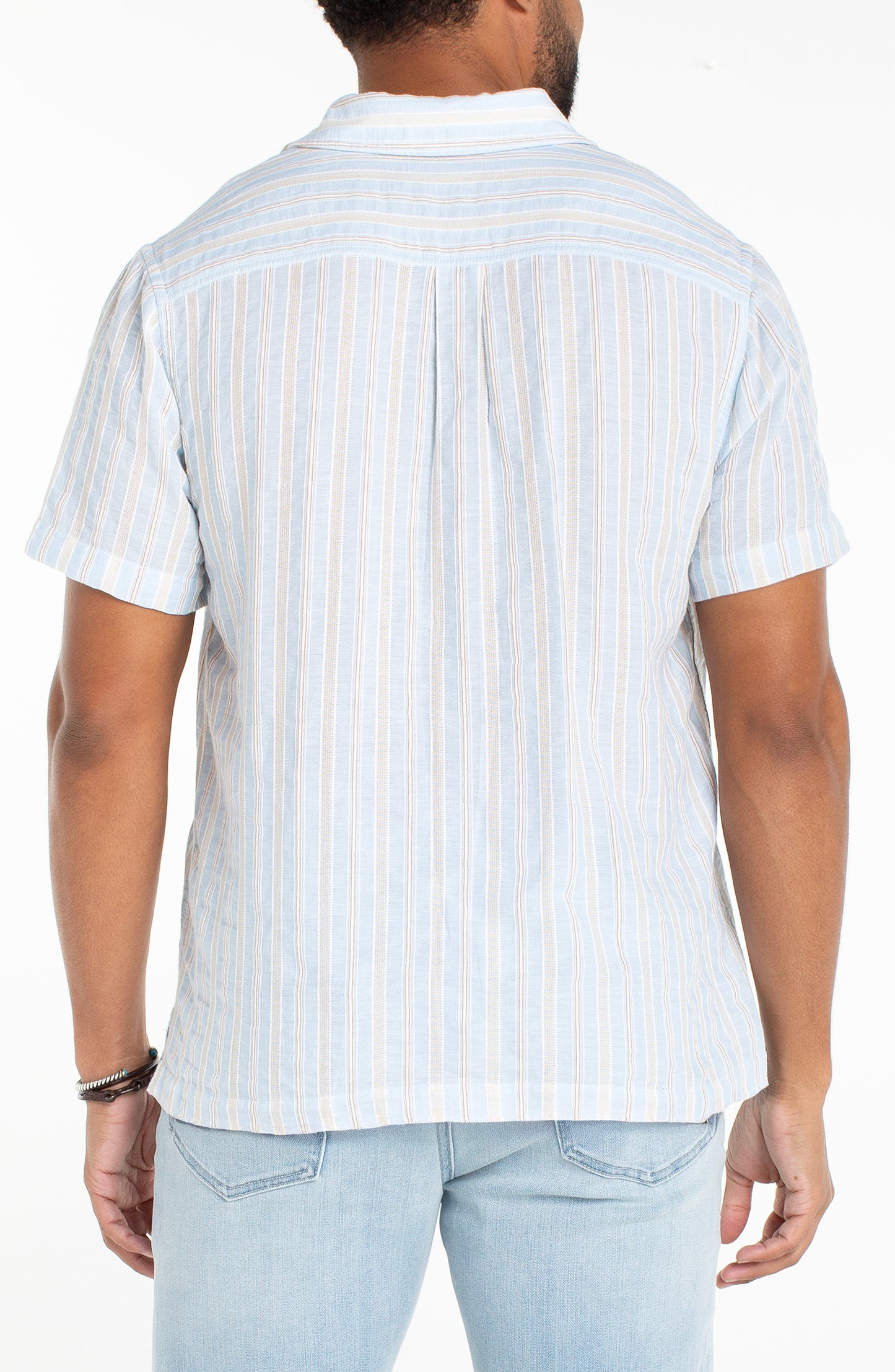 MEN'S SHORT SLEEVE BUTTON UP SHIRT