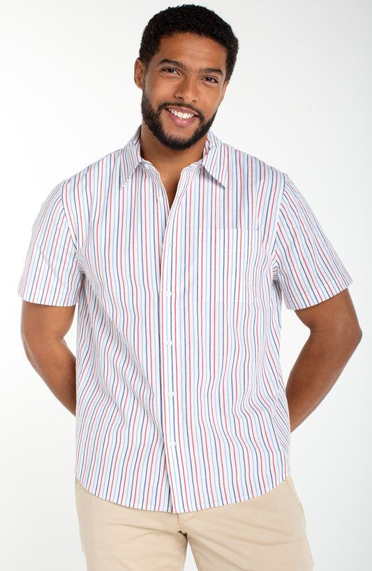 MEN'S S/S BUTTON UP SHIRT