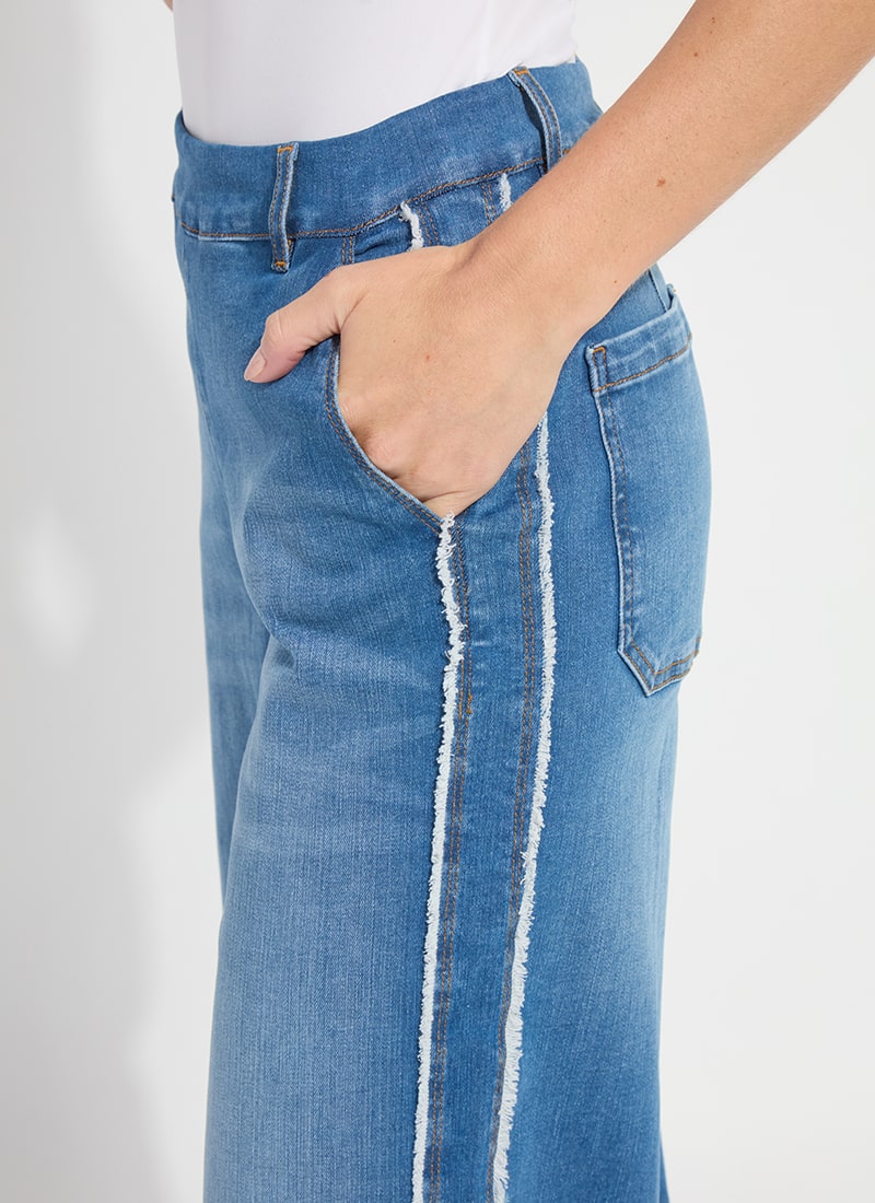 ANDIE FRINGE DETAIL PREMIUM DENIM