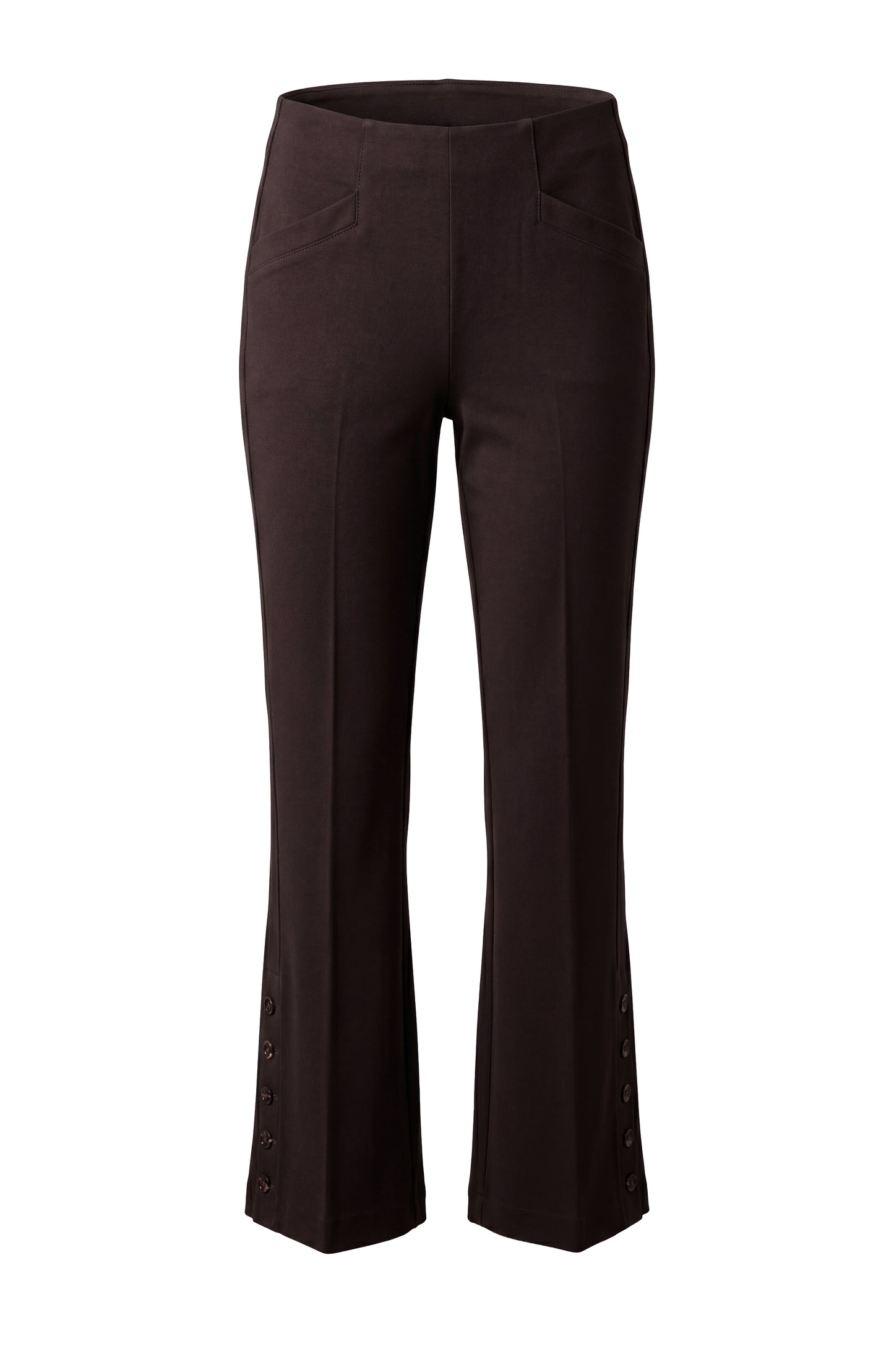 STELLA PULL-ON FLARE W/ BUTTON HEM - 30"
