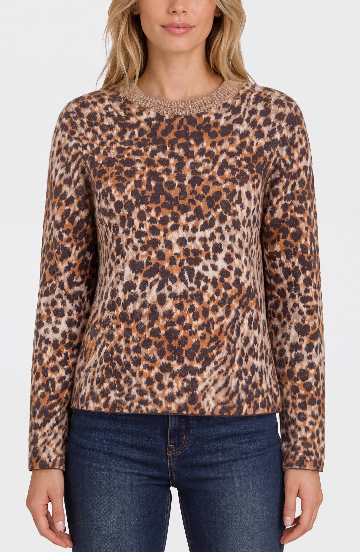 LONG SLEEVE CREWNECK SWEATER