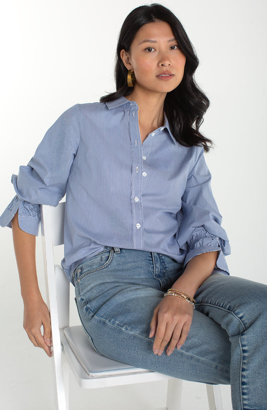 ADJUSTABLE SLV BUTTON FRONT TOP